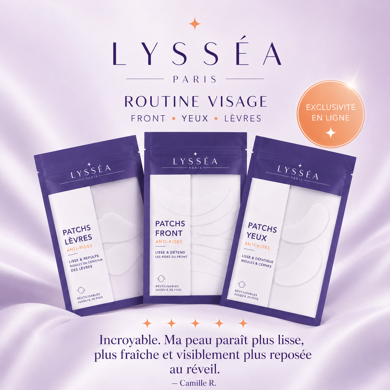 Routine Visage LYSSEA Paris