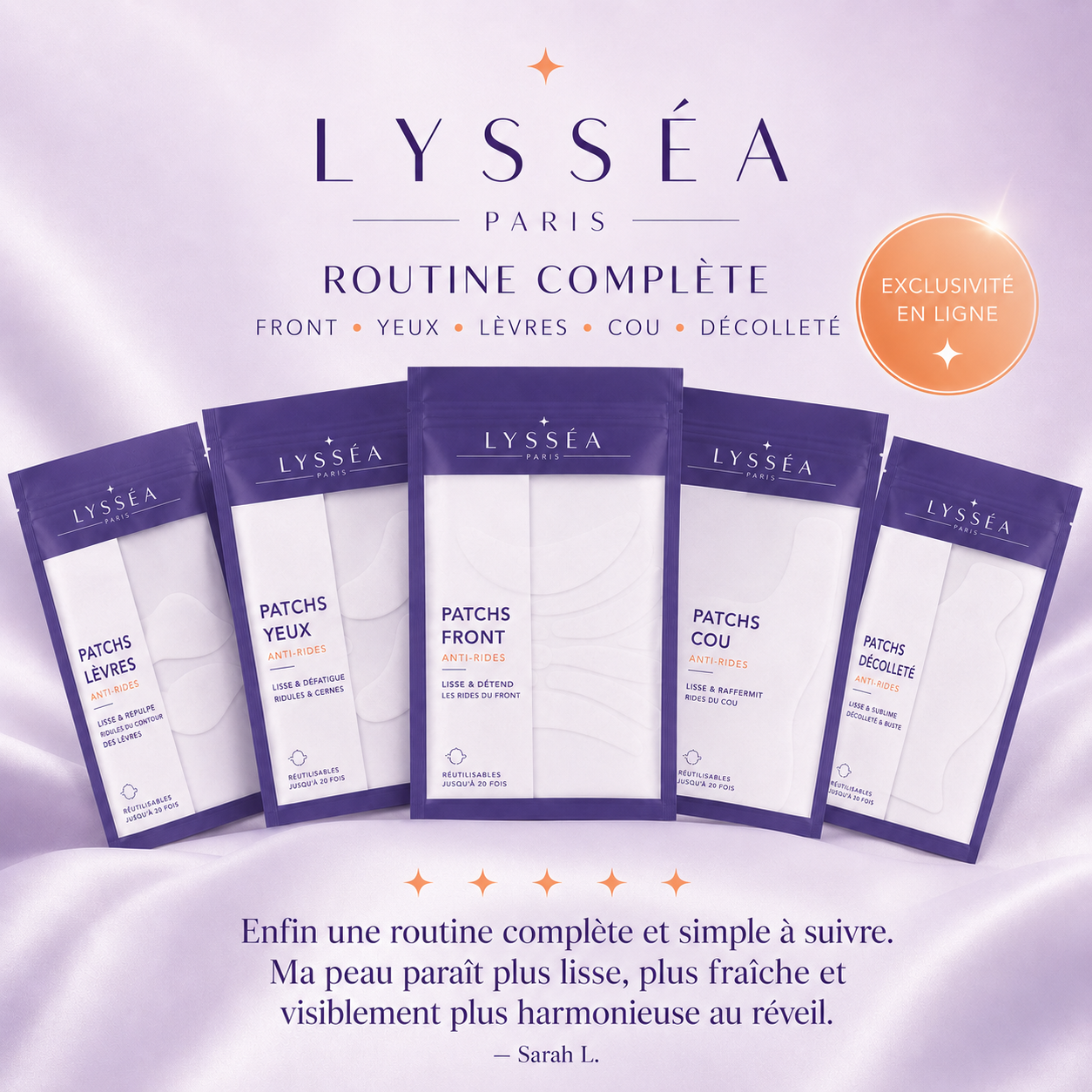 Routine Complète LYSSEA PARIS